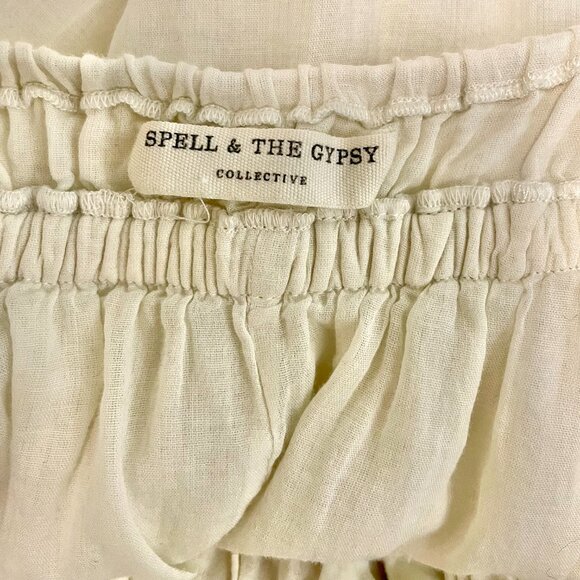 Spell & the Gypsy Collective Magnolia Soiree Dress in Antique White - Picture 5 of 12